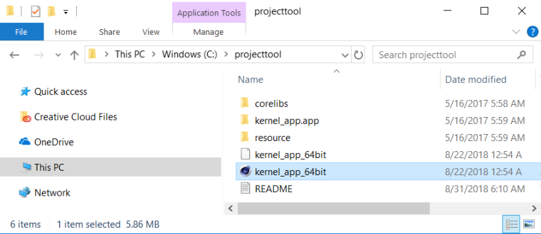 Project Tool Directory